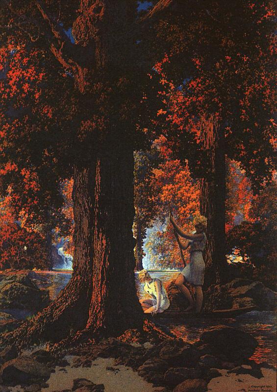 Maxfield Parrish Canvas Paintings page 4